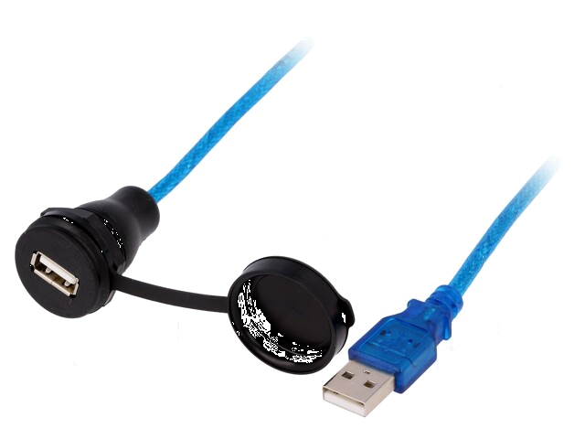 Kabel-adapter; USB-A aansluiting,USB-A-stekker; 1310; USB 2.0 Kabel-adapter; USB-A aansluiting,USB-A-stekker; 1310; USB 2.0